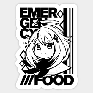Emergency Food Paimon Sticker